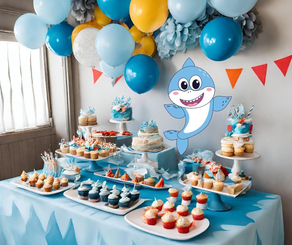 Birthday Party with a Shark Theme