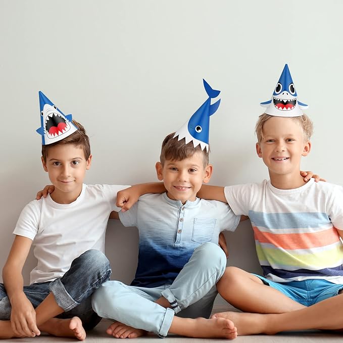 Shark Party Hats