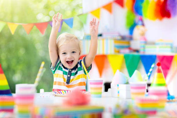 Rainbow Party for Kids' Birthday