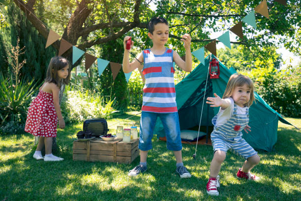 Birthday Party at a Camp