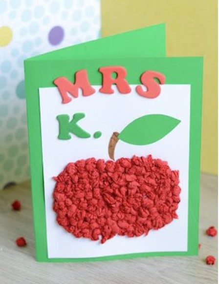 Make a Thank You Card for Your Teacher 