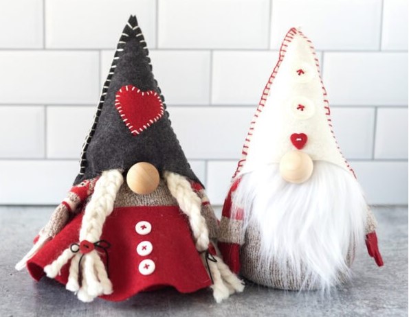 Homemade Gnome Using Sock