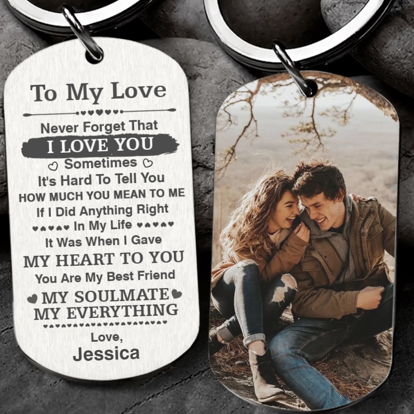 Anniversary Gift For Love - Couple Keychain - Boyfriend