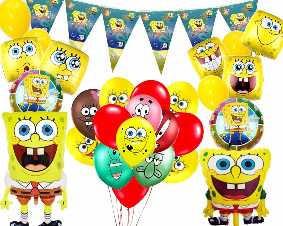 Spongebob balloons
