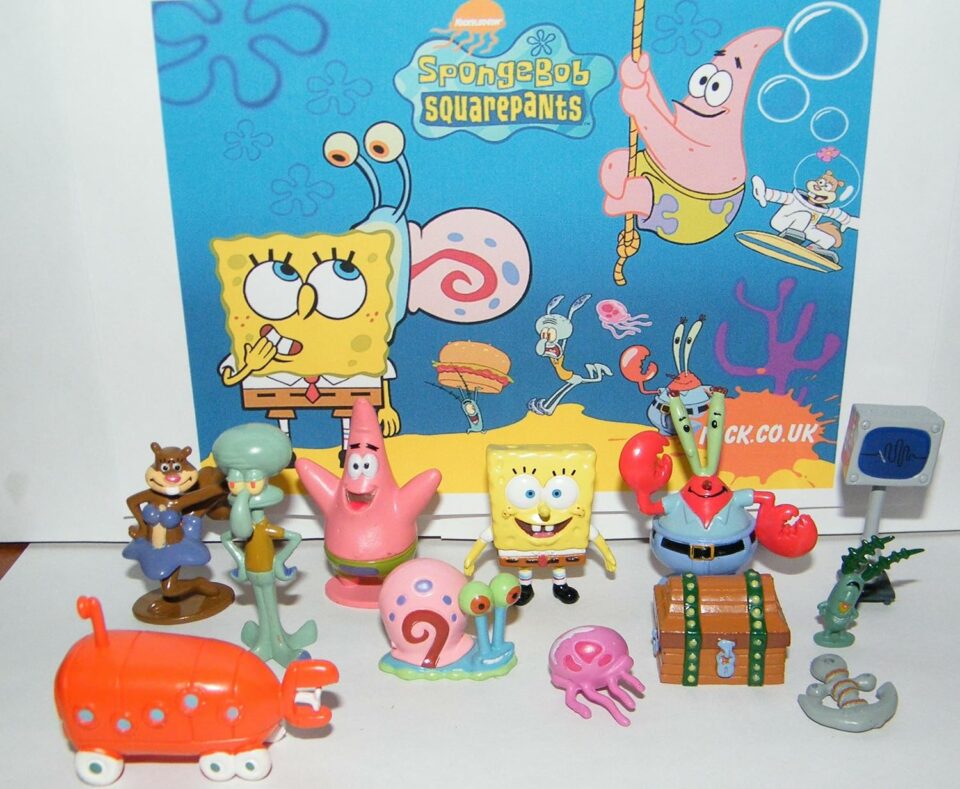 Spongebob and Friends mini toy figure
