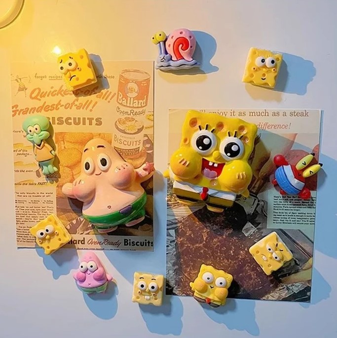 Spongebob Patrick Star magnet
