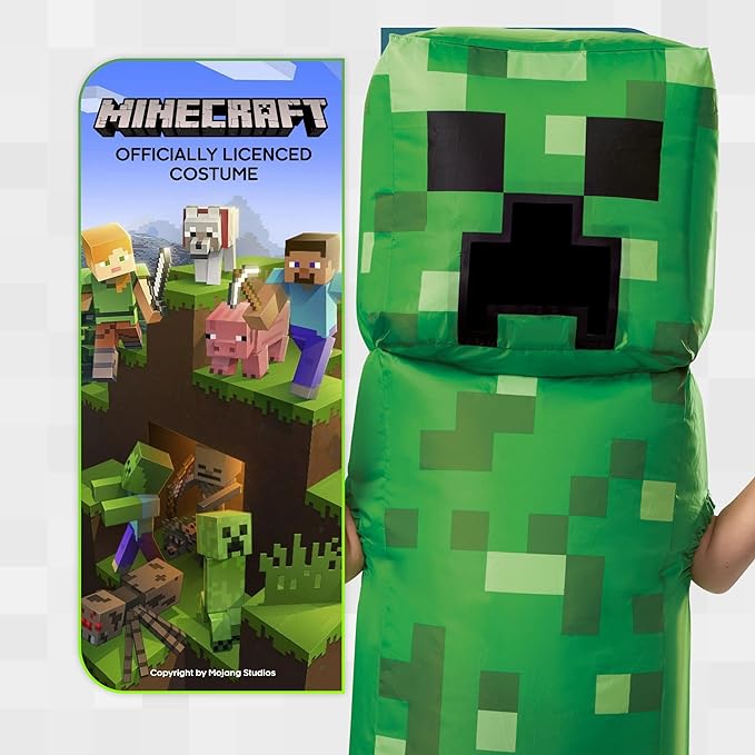 Creeper inflatable child costume