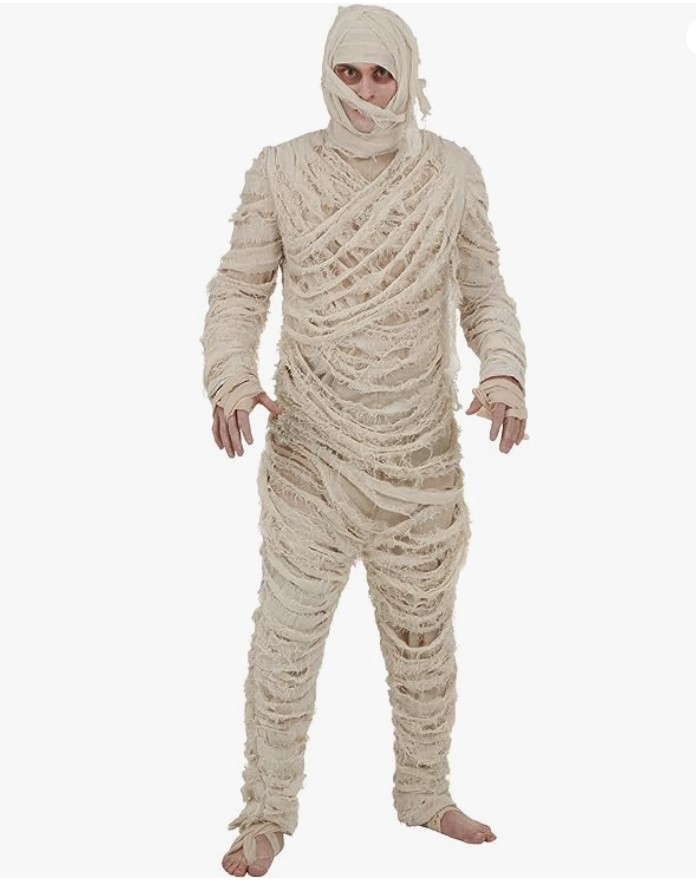 Toilet paper mummy
