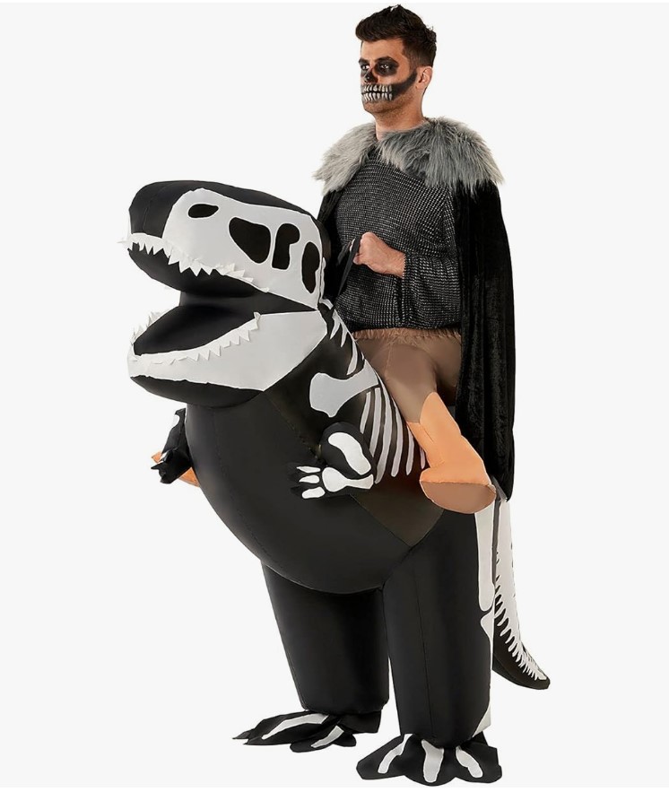 Skeleton dinosaur costume
