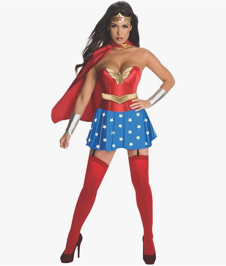 Wonder woman corset costume