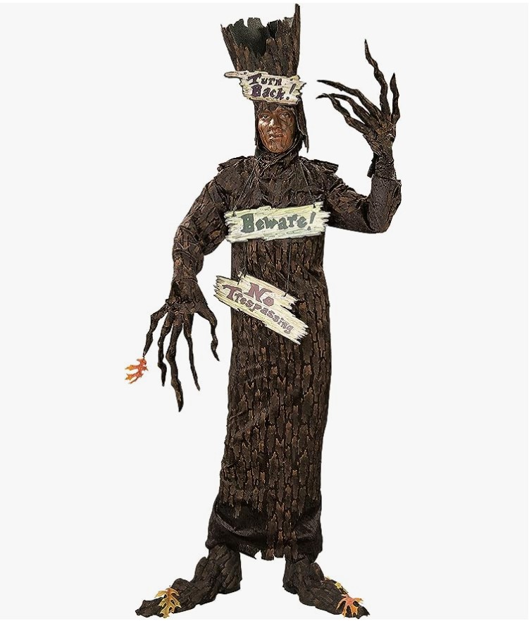 Men's haunted tree adult