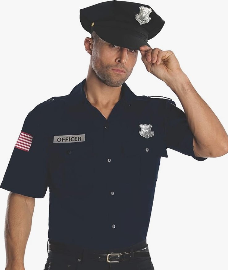 Police uniform costume
