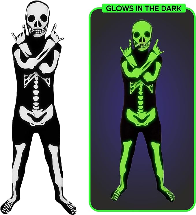 Bodysuit skeleton costume
