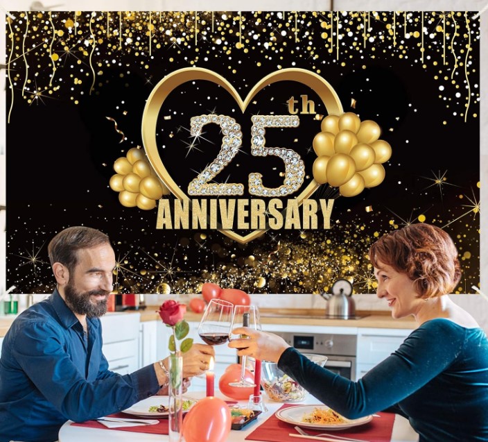 25th Anniversary Banner Decorations