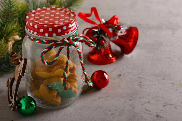 Reused Jars with Sweets