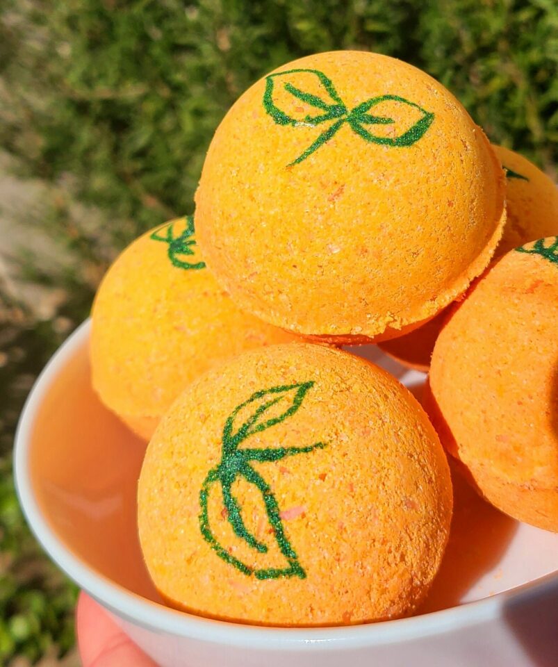 Orange Bath Bombs