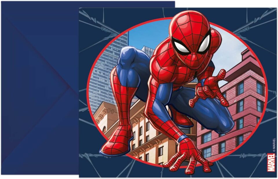 Spiderman invitations
