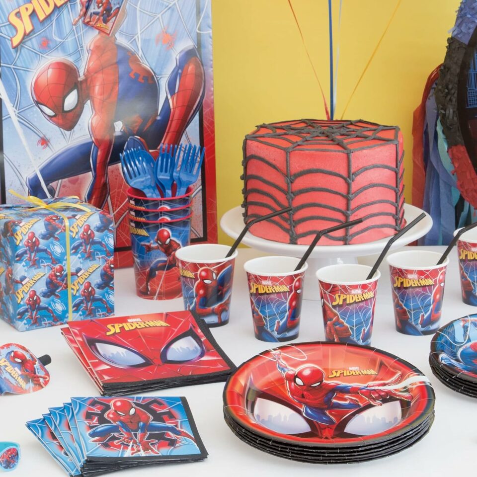 Spiderman tableware