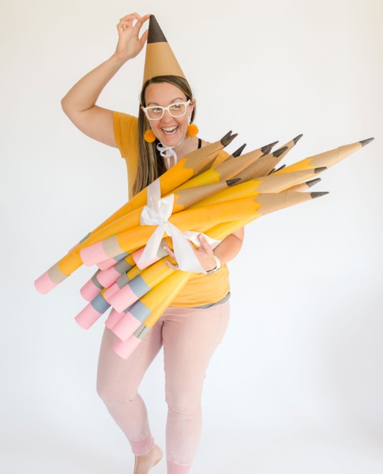 Bouquet of Pencils Costume