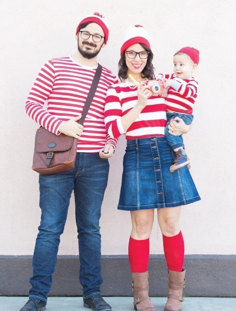 'Where's Waldo?' Costume