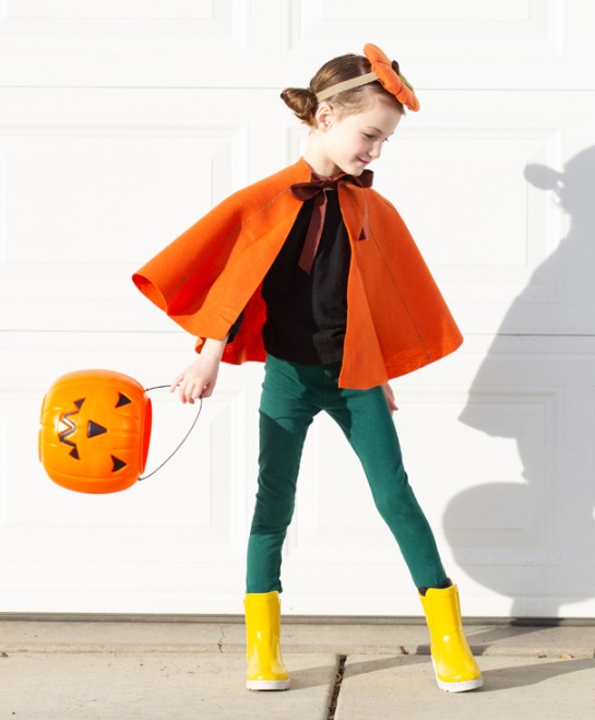 Pumpkin Cape Costume