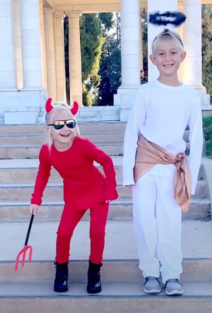 Devil and Angel Costume