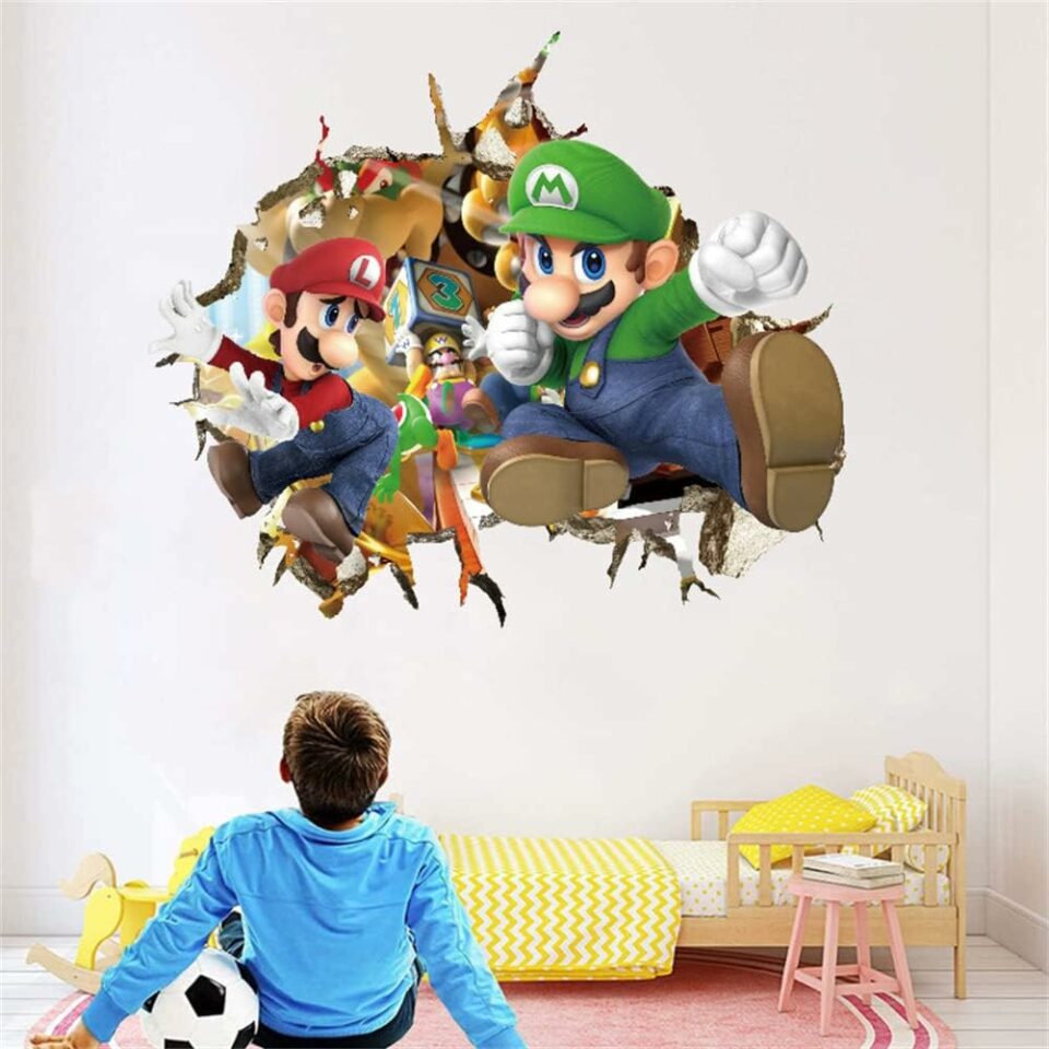 Super Mario wall decals