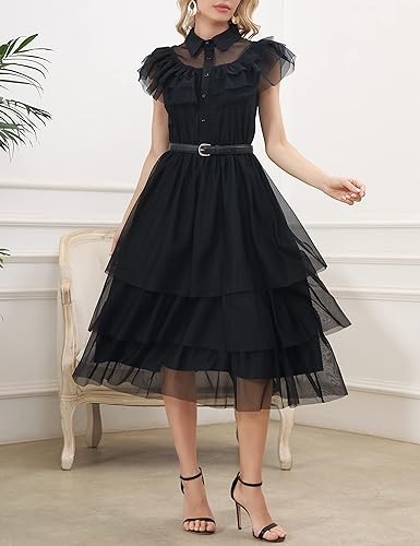 Women’s Wednesday Addams Dance Dress