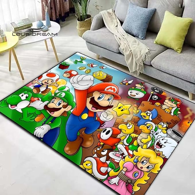 Super Mario rug
