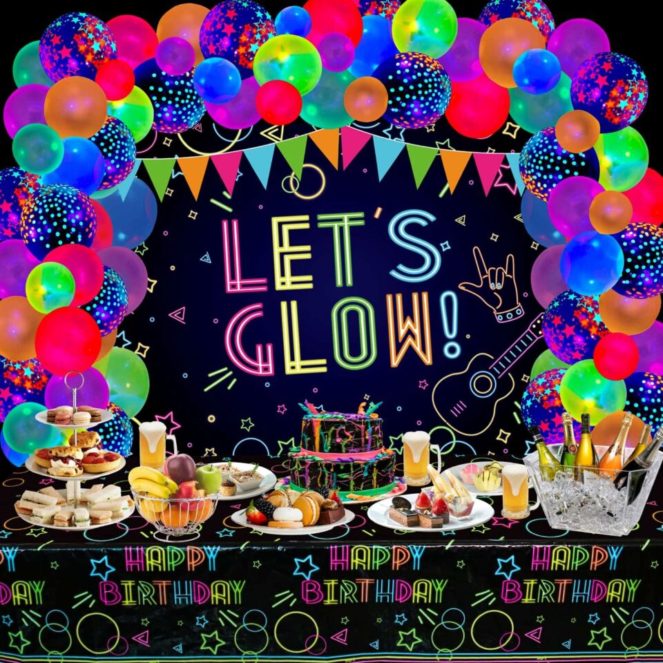 Neon birthday party
