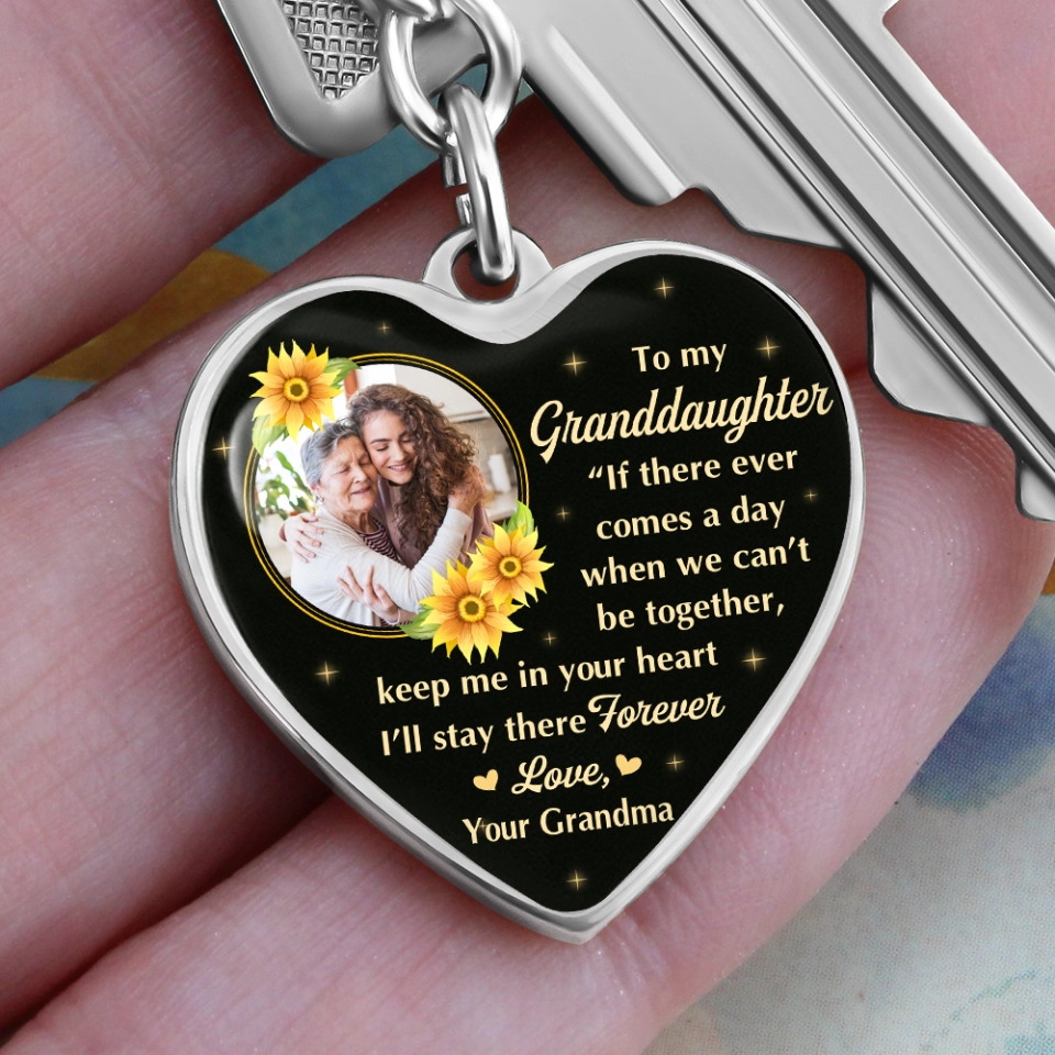 Womens Stocking Stuffers for Granddaughter Gifts From Grandma Nana Grandpa  To My Badass Granddaughter Keychain Gifts for Granddaughters from