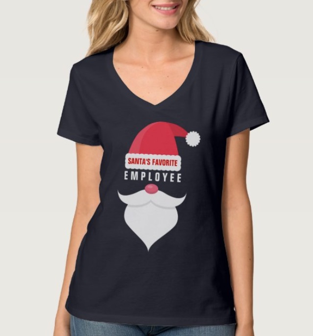 Santa's Favorite Employee T-Shirt