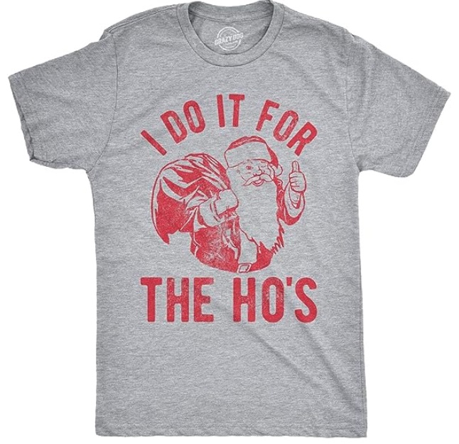 Mens I Do It for The Hos T Shirt