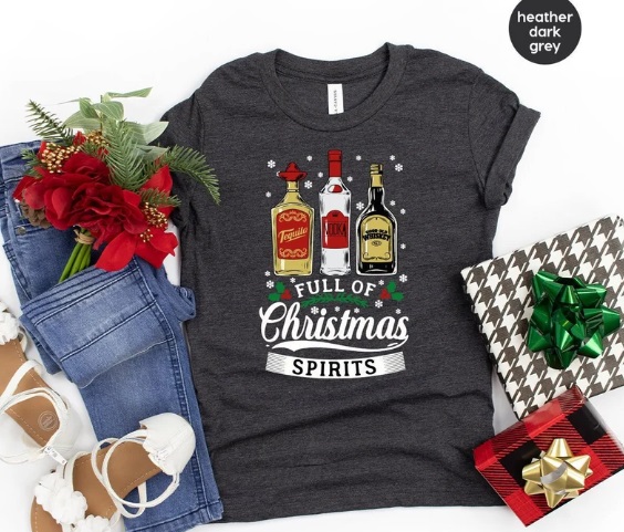 Tequila Vodka Whiskey T Shirt