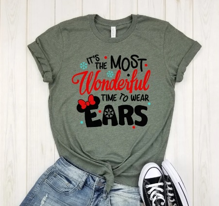 Most Wonderful Time to Wear Ears Shirt