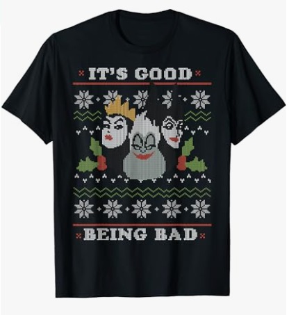 Disney Villains Good Bad Sweater