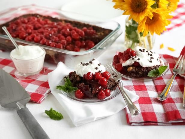 Cherry Chocolate Dump Cake