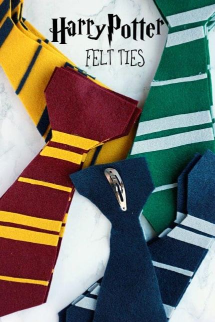 Harry Potter Felt Tie