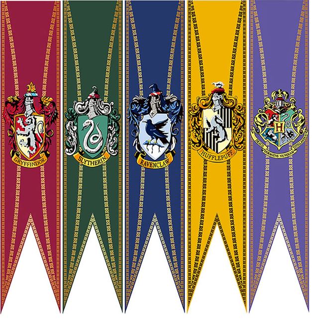 Hogwarts Houses Banner