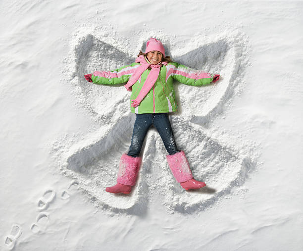 Make a snow angel