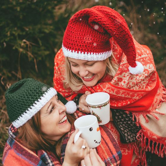 Wear festive hats