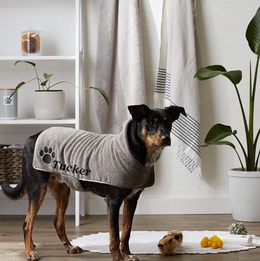 Personalized Dog Robe