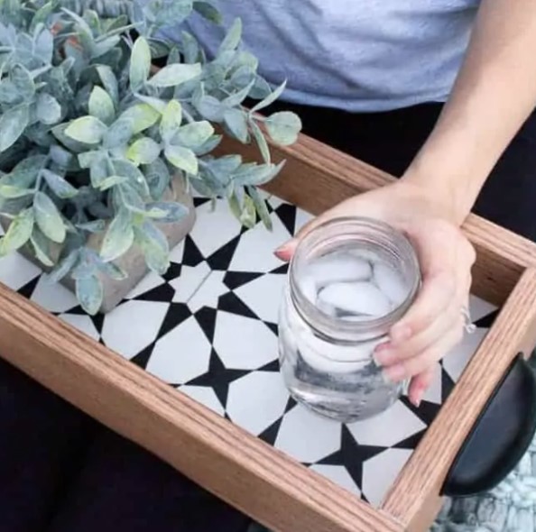 DIY Wooden Tray For