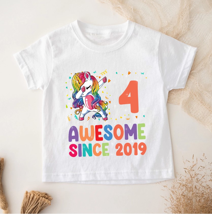 4th Birthday Shirt, Four Yr Old Birthday, Fourth Birthday Gift, 4