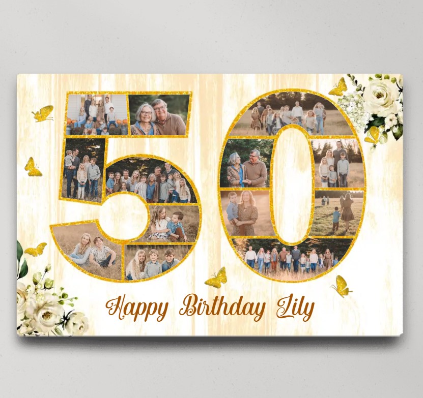 50th Birthday Gifts for Women, Fabulous Funny Happy Birthday Gift