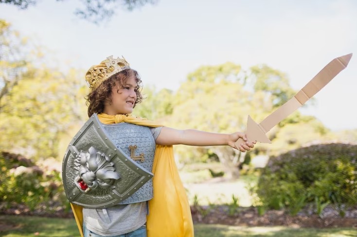 Medieval Knight and Princess