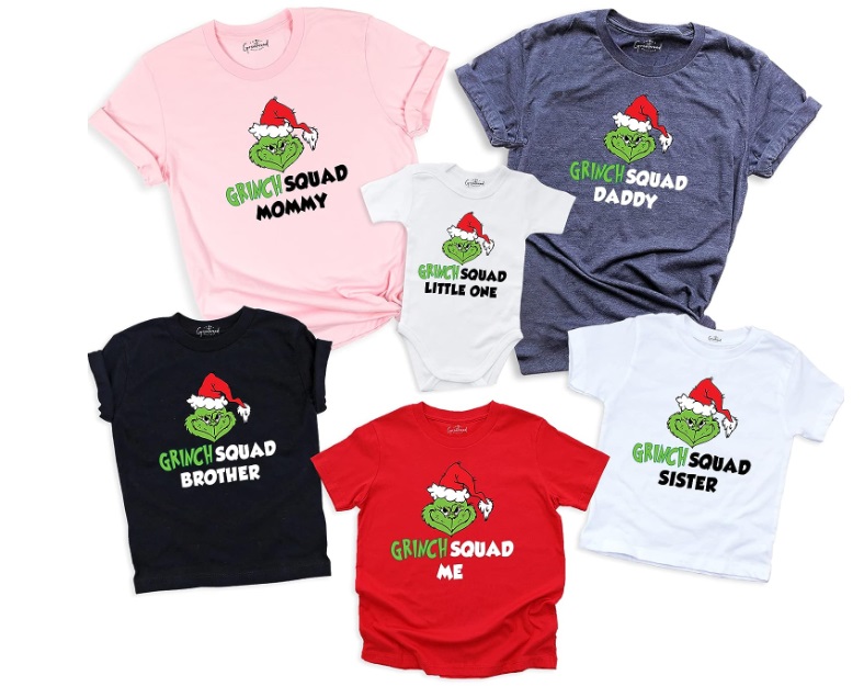 Custom Grinch Squad Shirt