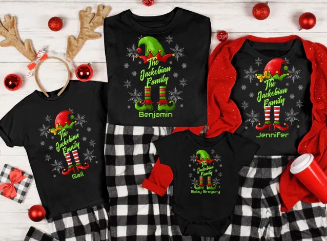 Matching Christmas Elf T-Shirt