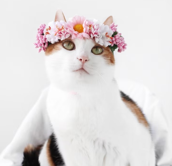 Cat Flower Crown