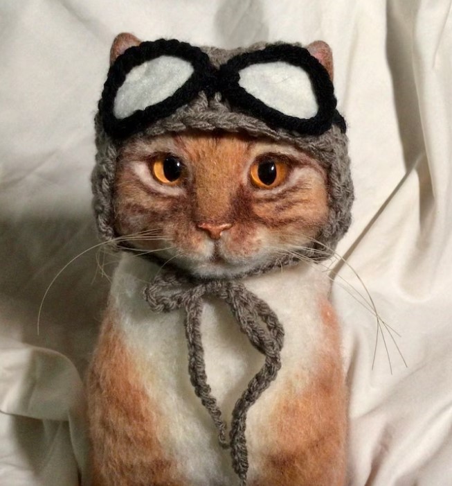 Aviator Cat Costume